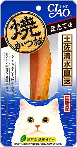 【ケース販売】チャオ 焼かつお ほたて味 1本×48コ