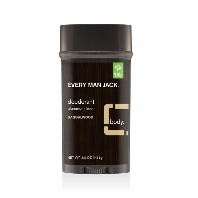 Every Man Jack deodorant sandalwood 3.0 oz エブリマンジャック デオドラント サンダルウッドの香り 85g