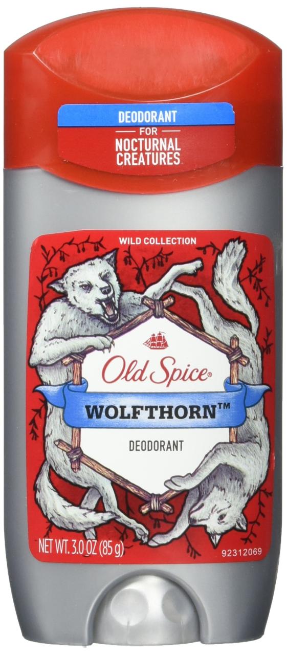 Old Spice （2パック）ワイルドコレクション - Wolfthorn香り - メンズデオドラント - 3オズの通販は
