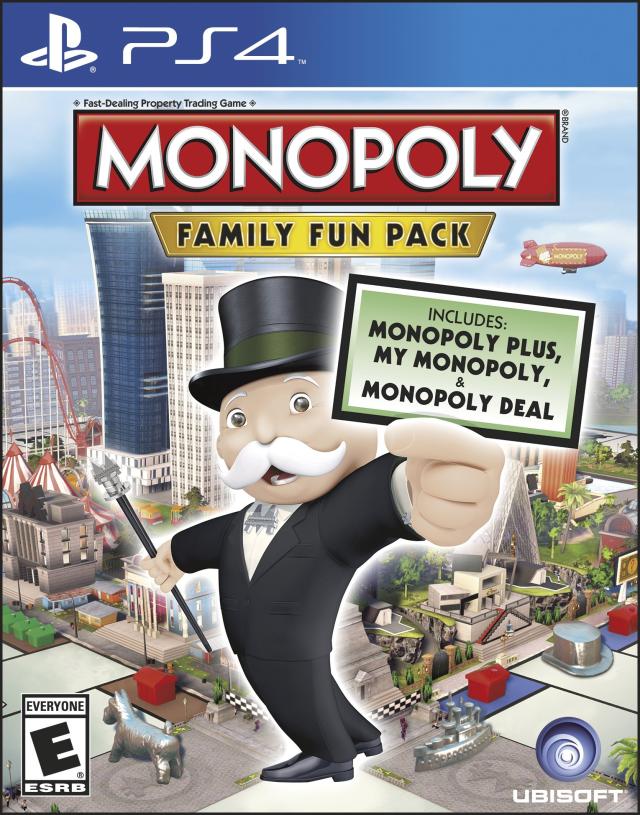 Monopoly Family Fun Pack (輸入版:北米) - PS4 [並行輸入品]の通販は