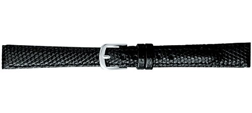 [バンビ]BAMBI 時計バンド リザード ブラック 14mm BT0520A-Lの通販は 6,375円