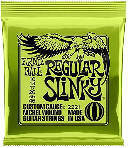 【国内正規輸入品】ERNIE BALL アーニーボール エレキギター弦 #2221 REGULAR SLINKY 6SET レギュラー・スリンキー 6の通販は 8,223円