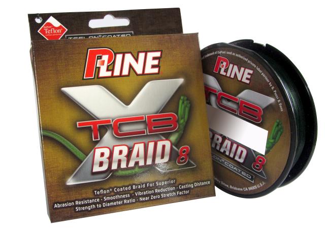 (6.8kg Green) - P-Line TCB 8 Carrier 150-Yard Braided Fishing Line
