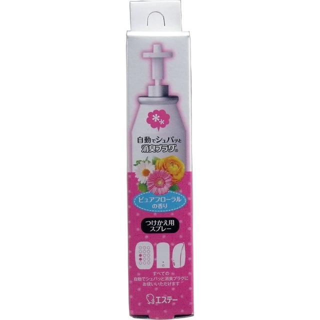 エステー 自動でシュパッと消臭プラグ　付替　ピュアフローラルの香り　４１ＭＬ×30点セット　(4901070119301)