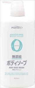 【熊野油脂】【ファーマアクト】ファーマアクト 無添加ボディソープ ボトル【６００ＭＬ】×16点セット (4513574007260)