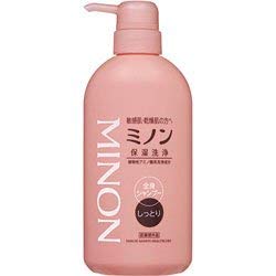 【第一三共ヘルスケア】ミノン　全身シャンプー　しっとりタイプ　ボトル　４５０ｍｌ ×５個セット