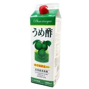 うめ酢 2本 1000ml 7-10倍凝集 フジスコ