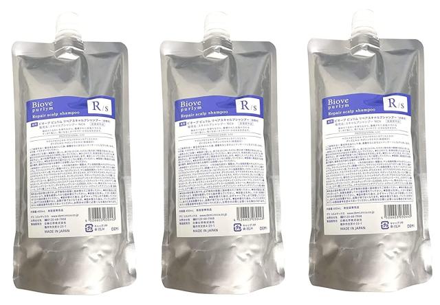 デミ ビオーブ ピュリム リペアスキャルプ シャンプー 450ml ×3個 詰め替え用
