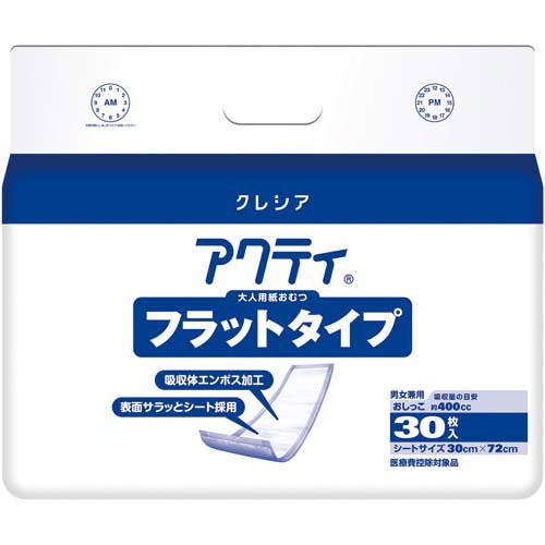 日本製紙クレシア アクティ フラットタイプ ６パック