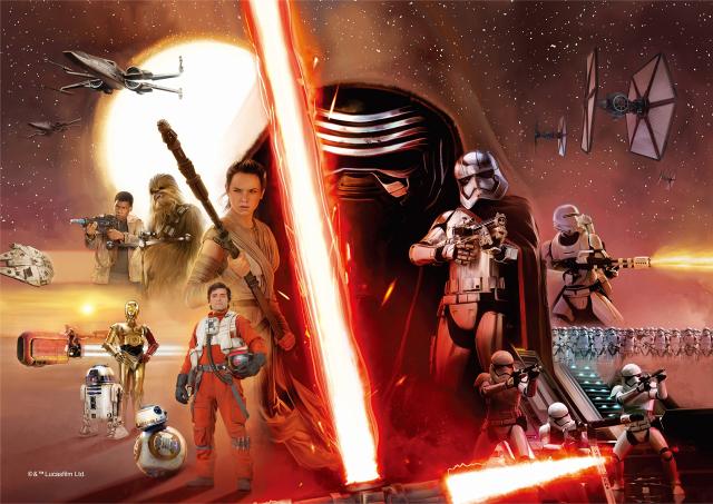 500ピース ジグソーパズル スター・ウォーズ フォースの覚醒(35x49cm)の通販は