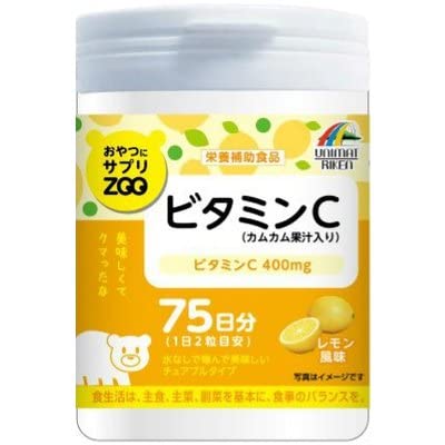 おやつにサプリZOO ビタミンC150ｇ(1ｇ×150粒)×１０