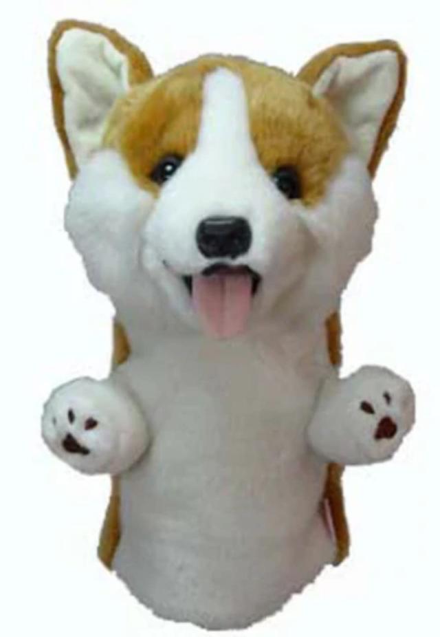 (NA Brown) - Daphnes Corgi Novelty Golf Driver Headcover