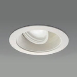 DAIKO LEDユニバーサルダウンライト 電球色 φ50ダイクロハロゲン75W形65W相当 埋込穴φ75 配光角35度 電源別売 ホワイト LZD-