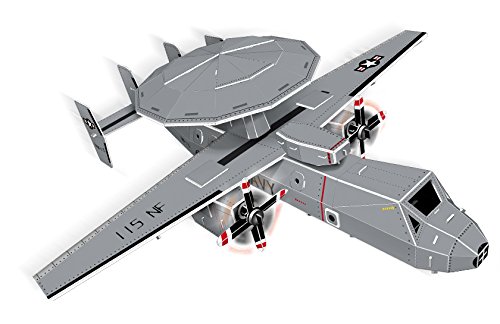 Daron E2C ホークアイ航空機 3Dパズル 84ピースの通販は