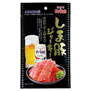 オリオン しまぶたジャーキー 黒胡椒 ビール酵母入り 25g×20袋 オキハム