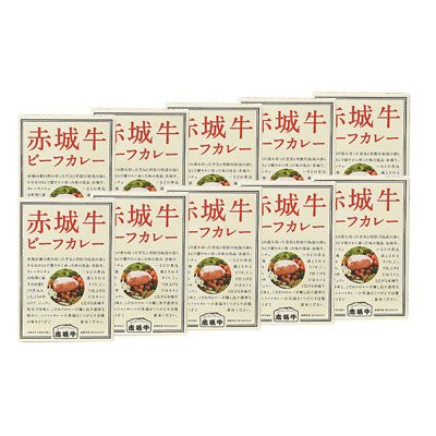 赤城牛ビーフカレー 化粧箱入 ブランド牛 レトルトカレー 本格