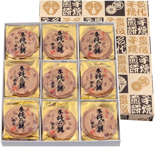 菊家 豊後手焼煎餅 27枚入りの通販は