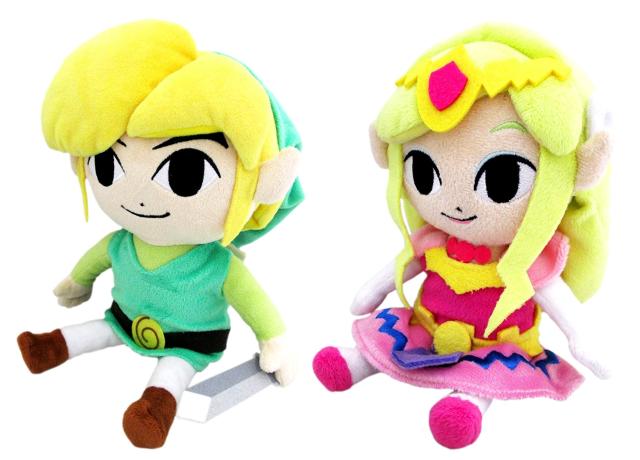リンク＆ゼルダ姫(S) ぬいぐるみ ２種セット 【座高約15cm】 ゼルダの伝説 風のタクトHDの通販は 5,363円