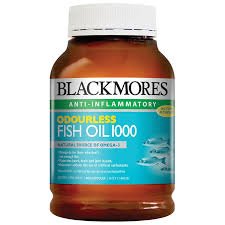Blackmores無臭Fish Oil 1000 mg 400カプセル