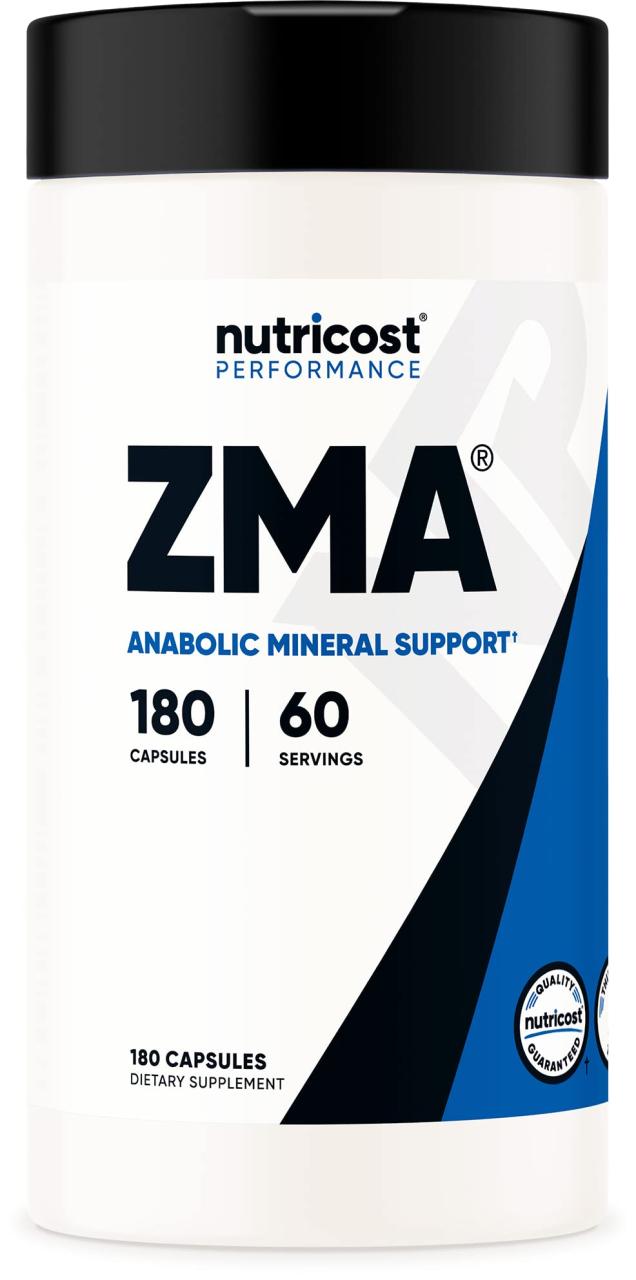 Nutricost ZMA 490mg、 180カプセルの通販は 6,109円