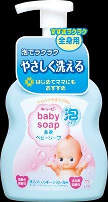 キューピー 全身ベビーソープ［泡タイプ］ ポンプ付・４００ｍＬ × 10個セット