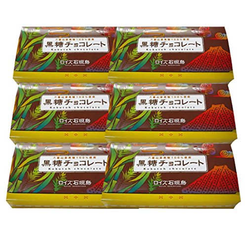 ロイズ石垣島 黒糖チョコレート（32枚入）【6個セット】