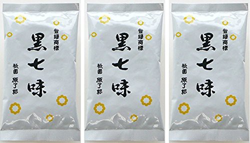 京都限定 祇園 原了郭 黒七味 大3袋（8g×3） - スパイス