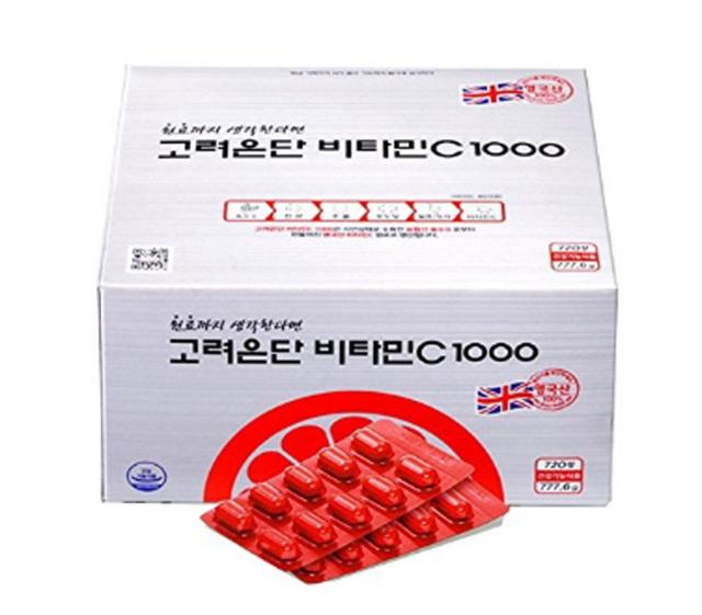 [高麗ウンダン] Koreaeundan ビタミンC 1000mg 720錠剤 24ヵ月分 健康サプリメント 海外直送品 (Vitamin C 100