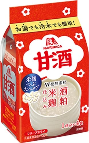 森永製菓 甘酒４袋入 10個×2箱セット