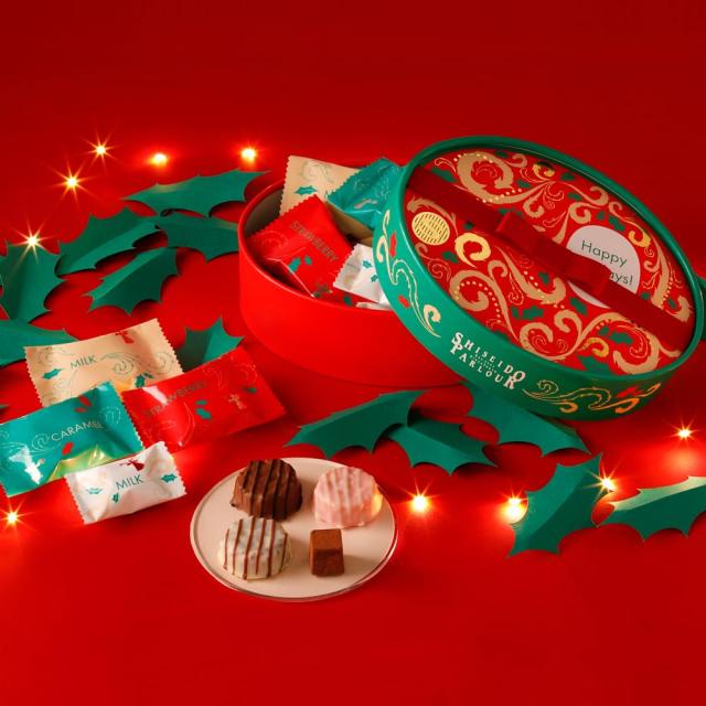 クリスマス お菓子 ギフト 2024 資生堂パーラー クリスマススイーツ プレゼント 人気 チョコケーキ チョコ クランチ 詰め合わせ パーティー 手