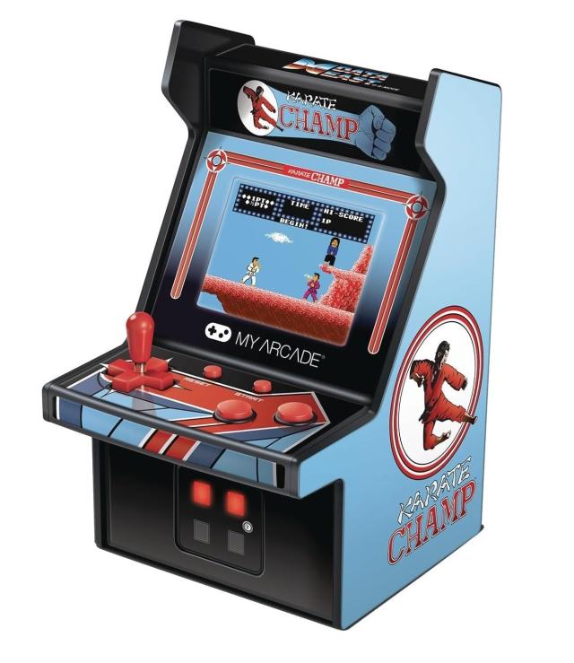 MyArcade 6.75インチ レトロ KARATE CHAMP ミニゲーム ブルー & ブラック DGUNL-3204