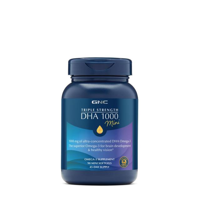 GNC FISH トリプルストレングスDHA 1000mg ミニ 90粒