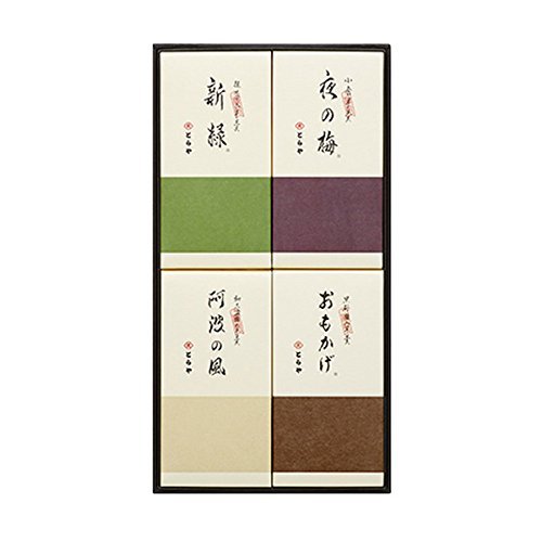 とらや　虎屋　中形羊羹　（ハーフ羊羹）４本入り / 和菓子 ようかん ギフト