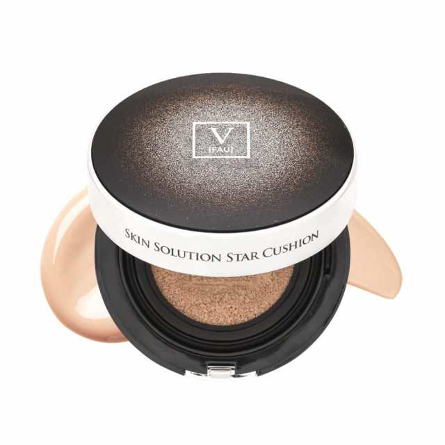 FAU スキンソリューション スタークッション ファンデーション 敏感肌 肌弾力 ツヤ カバー力 保湿 潤い 本品15g リフィル15g SPF50+の通販は