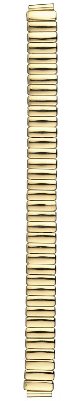 時計バンド 伸縮バンド ステンレス鋼 金ミラー仕上げ Sパータイプ 時計際幅：10・12・14ｍｍに対応可の通販は 7,096円