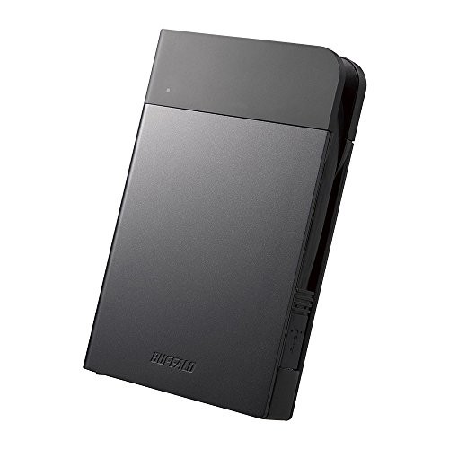 BUFFALO USB3.1(Gen1)対応 耐衝撃ポータブルHDD 1TBブラック HD-PZF1.0U3-BKA