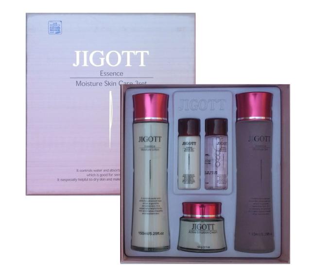 [Jigott] エッセンスモイスチャーケア3set / Essence Moisture Care 3set / 明るくて弾力的/韓国の化粧品/brの通販は 5,331円