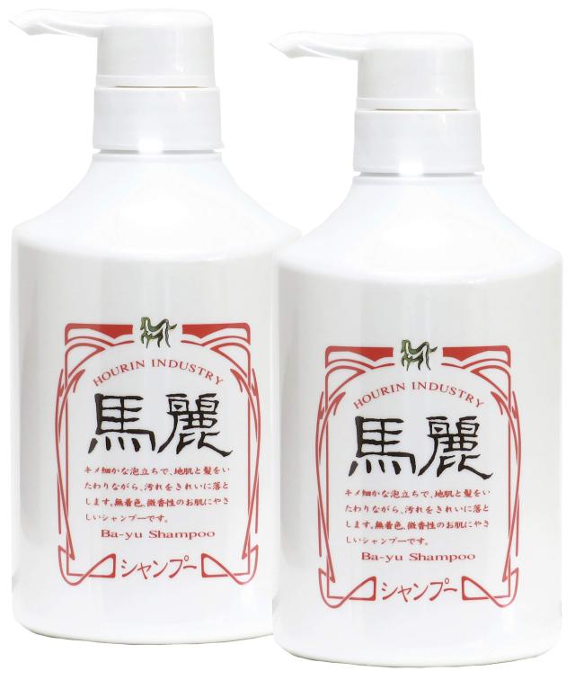 ホウリン 馬麗ヘアシャンプー 530ml×2個の通販は 7,915円