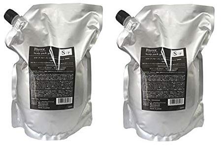 2本セット デミ ビオーブ フォーメン スキャルプ パックジェル 2000g レフィル