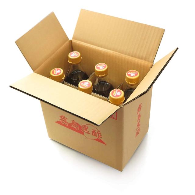 霧島壺造り 玄米黒酢 国内産玄米使用 500ml 6本セット