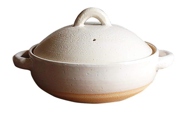 TOJIKI TONYA トウジキトンヤ 伊賀焼 伊賀土鍋 8号 (白)の通販は