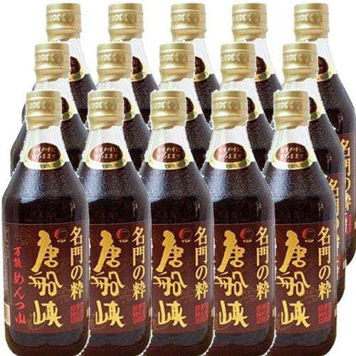 唐船峡食品　名門の粋　唐船峡めんつゆ　500ml　15本