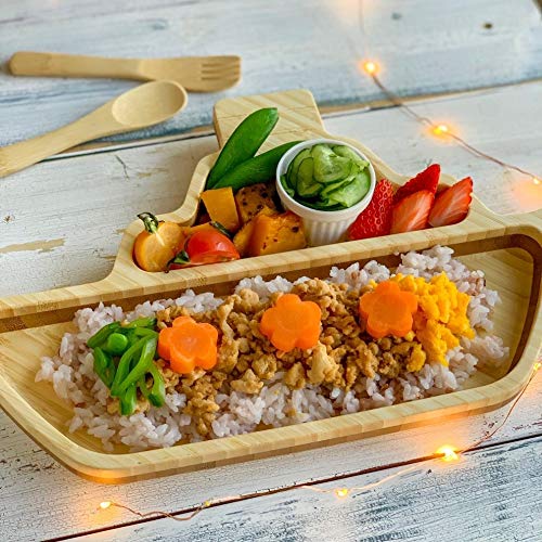 FUNFAM ファンファン 竹食器 シッププレートセット FUN2019-03_1