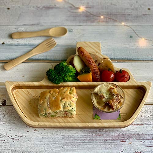 FUNFAM ファンファン 竹食器 シッププレートセット FUN2019-03_2