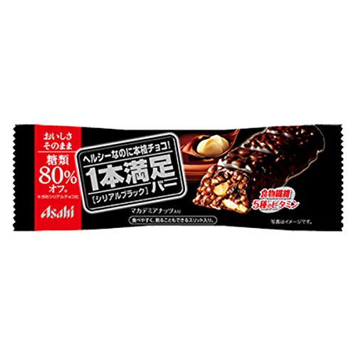 アサヒ　１本満足バー　シリアルブラック 糖類80％オフ　27本入(９×３)