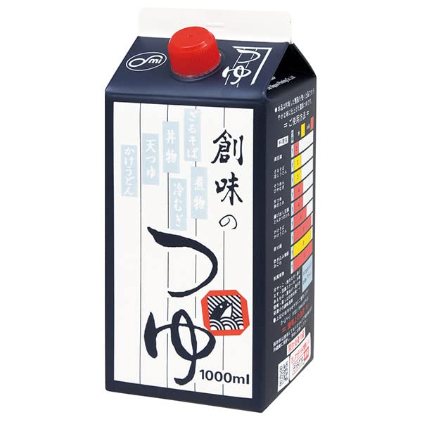 創味食品 創味のつゆ 1000ml紙パック×6本入×(2ケース) 9,878円