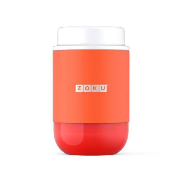 ZOKU フードジャーOR 475ml オレンジフードジャー 保冷保温 カラフルフードジャー 便利 お出かけ用 行楽 お弁当 Food jar oraの通販は 5,462円