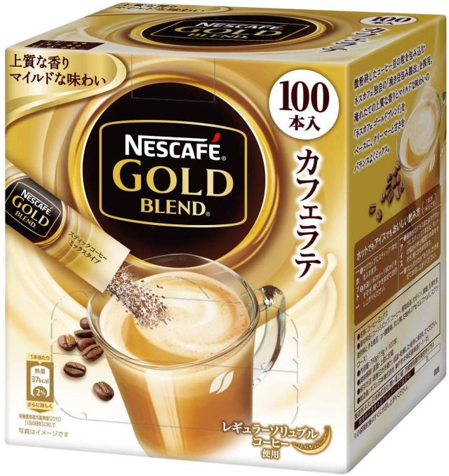 ネスカフェ ゴールドブレンドスティックコーヒー 100本 ×3個セット