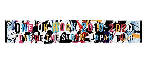 ONE OK ROCK（ワンオクロック）2019−2020“Eye of the Storm　JAPAN ツアー公式グッズ マフラータオル/WHITE