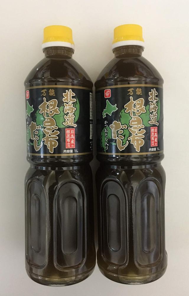 業務用　北海道万能根昆布だし (1L) 2本セット